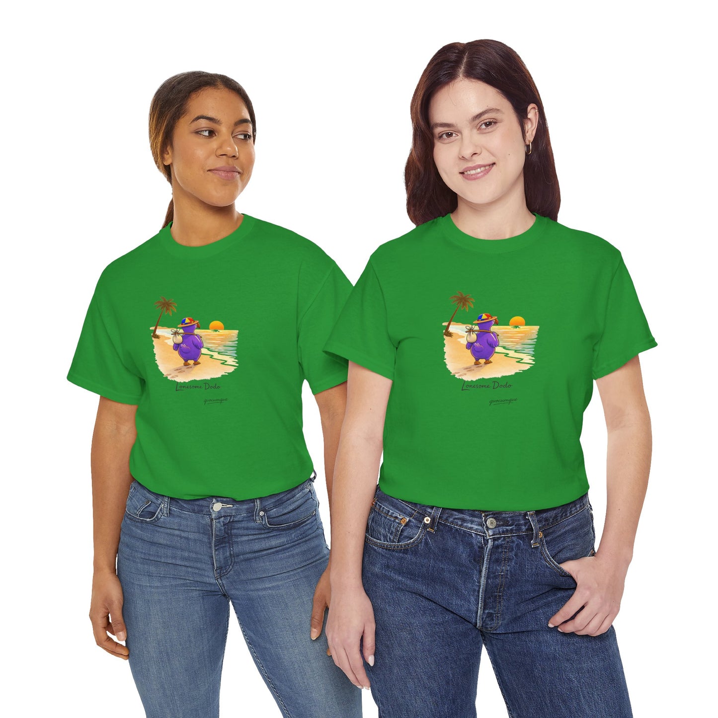 Copy of T-shirt "Lonesome Dodo", Confort Coton, Sobre, Elégant, Souvenir Unique, Cadeau, Unisexe, Esprit Voyageur, Adulte