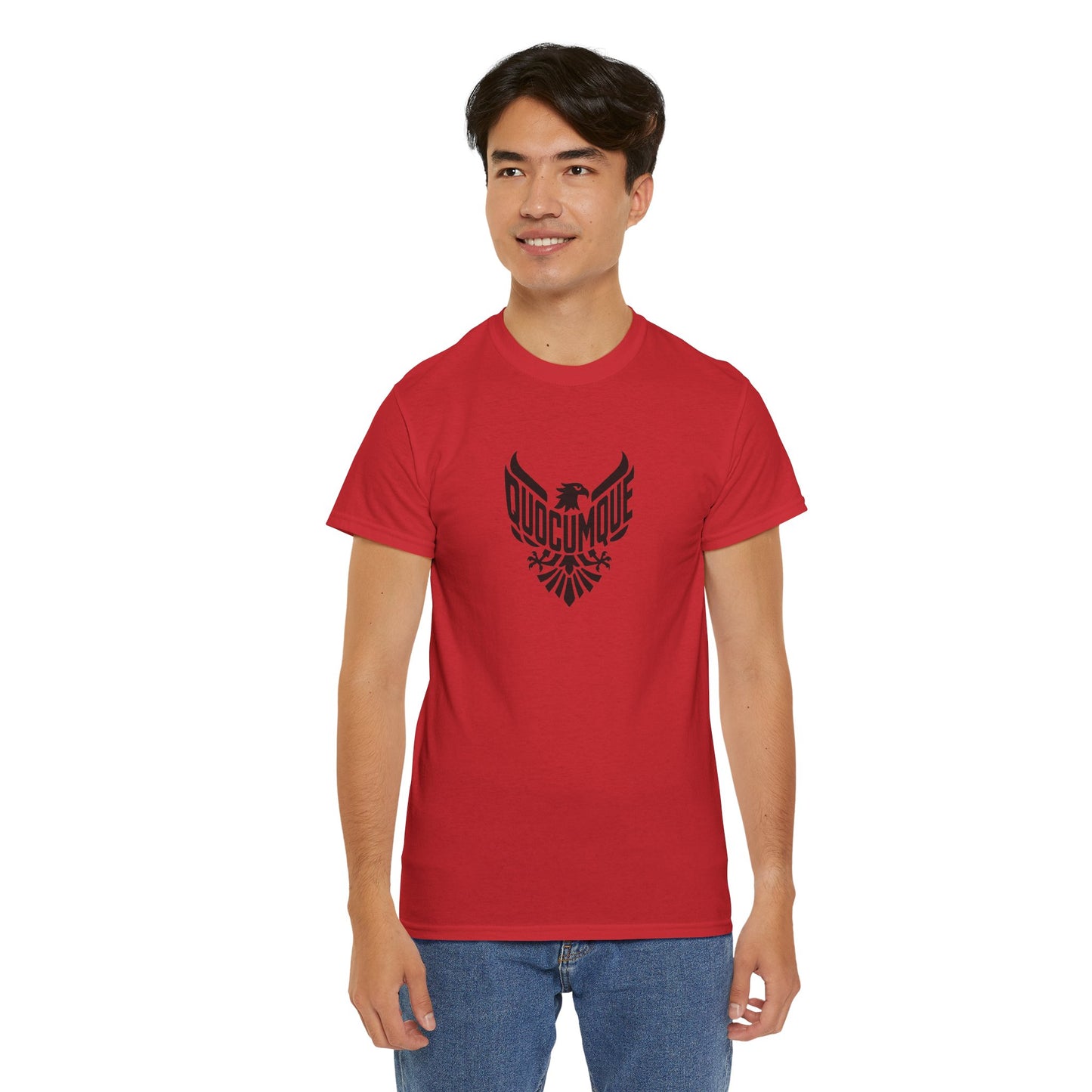 T-shirt Quocumque, Papangue, Aigle, Rapace Local, Confort Coton, Sobre, Elégant, Souvenir Unique, Cadeau, Unisexe, Esprit Voyageur, Adulte, Espace