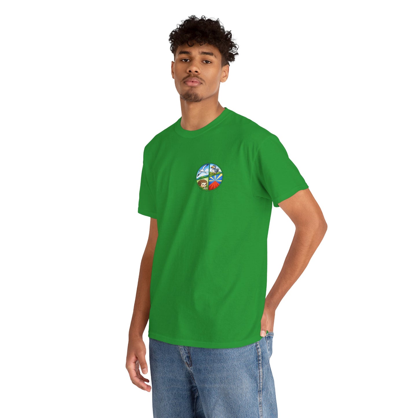 T-shirt Quocumque, "Pastille Bourbon", Île de La Réunion, Confort Coton, Elégant, Souvenir Unique, Cadeau, Unisexe, Esprit Voyageur, Créole, Bourbon