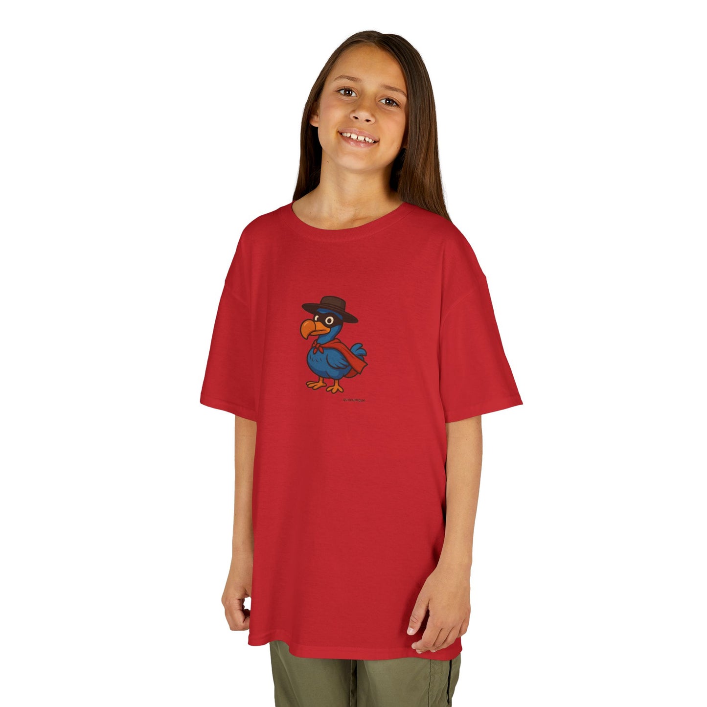 Copy of T-shirt "Dodo Masqué", Pour Marmailles, Douceur Coton, Pour les enfants de 5-6 ans( Taille XS), Pour les 7-8 ans( taille S), Pour les 9-10 ans( taille M), Pour les 11-12 ans( taille L), Pour les 13-14 ans( taille XLS)