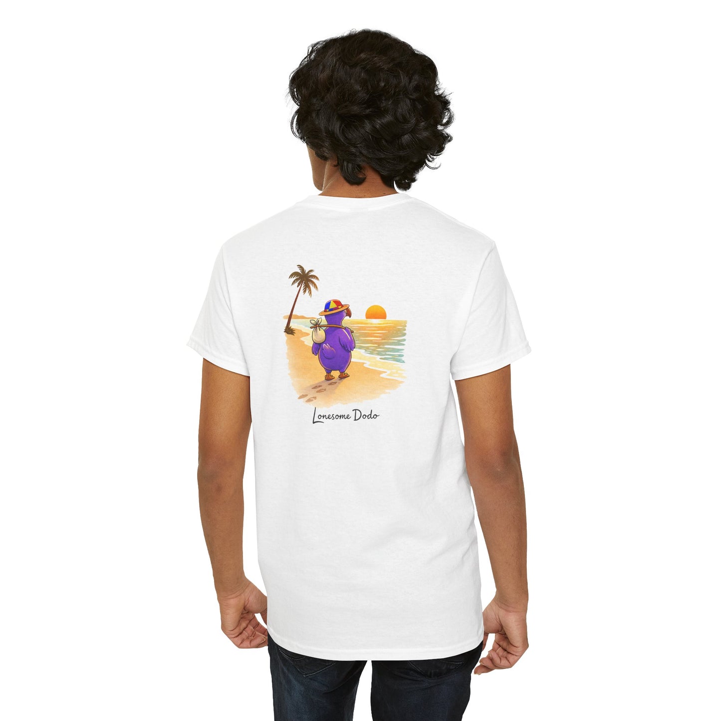 Copy of T-shirt "Île de La Réunion", Confort Coton, Sobre, Elégant, Souvenir Unique, Cadeau, Unisexe, Esprit Voyageur, Adulte