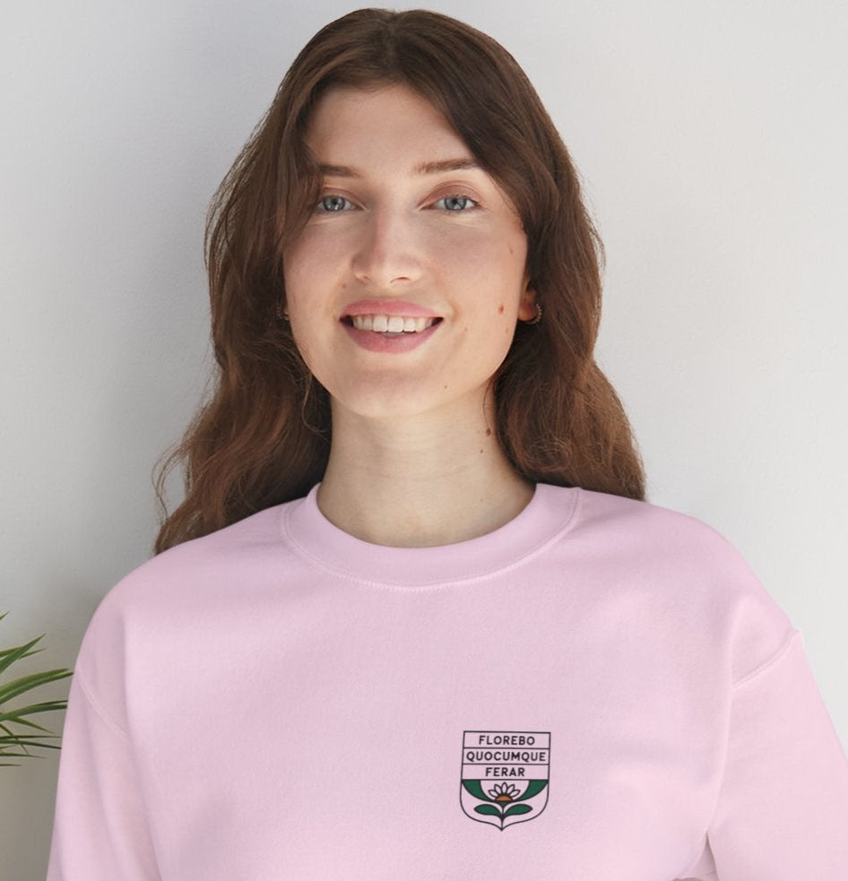 Sweat-Shirt Collection " Florebo Quocumque Ferar", Adulte, Homme, Femme, Sportive, Sportif, Décontracté, Élégant, Classique, La Réunion