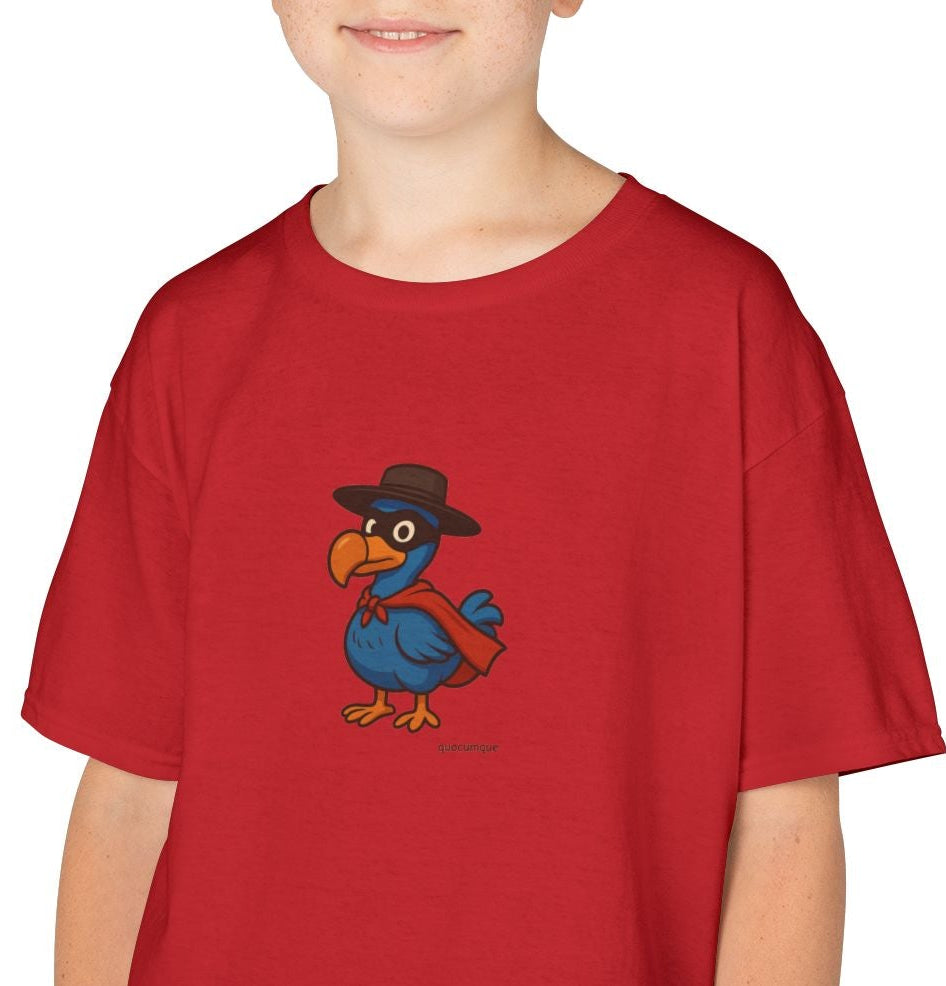 Copy of T-shirt "Dodo Masqué", Pour Marmailles, Douceur Coton, Pour les enfants de 5-6 ans( Taille XS), Pour les 7-8 ans( taille S), Pour les 9-10 ans( taille M), Pour les 11-12 ans( taille L), Pour les 13-14 ans( taille XLS)