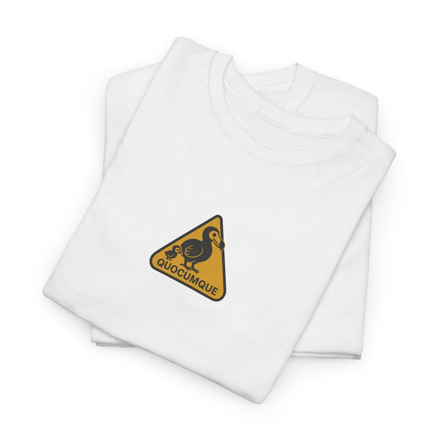 T-shirt Quocumque, "Famille Dodo", Île de La Réunion, Confort Coton, Elégant, Souvenir Unique, Cadeau, Unisexe, Esprit Voyageur, Créole, Bourbon