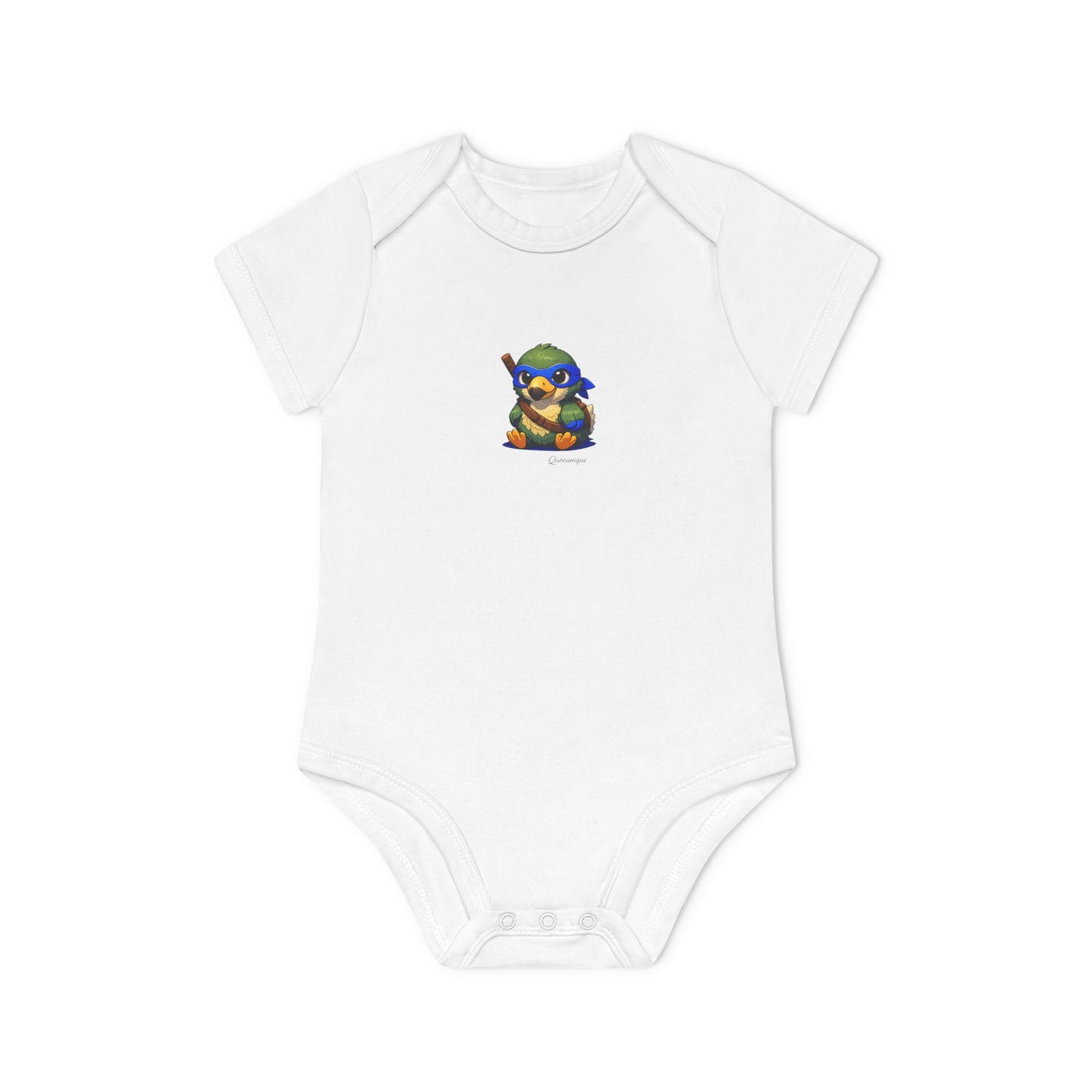 Copy of Body Bébé "Dodo Ninja Bleu", Île de La Réunion, Douceur Coton, Cadeau Naissance,  Confort Coton Bio, Style Unique, Cadeau Parfait