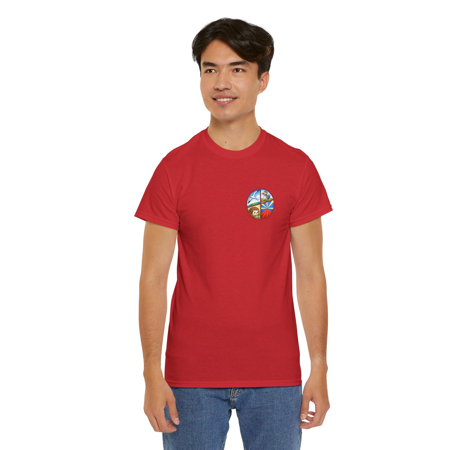T-shirt Quocumque, "Pastille Bourbon", Île de La Réunion, Confort Coton, Elégant, Souvenir Unique, Cadeau, Unisexe, Esprit Voyageur, Créole, Bourbon