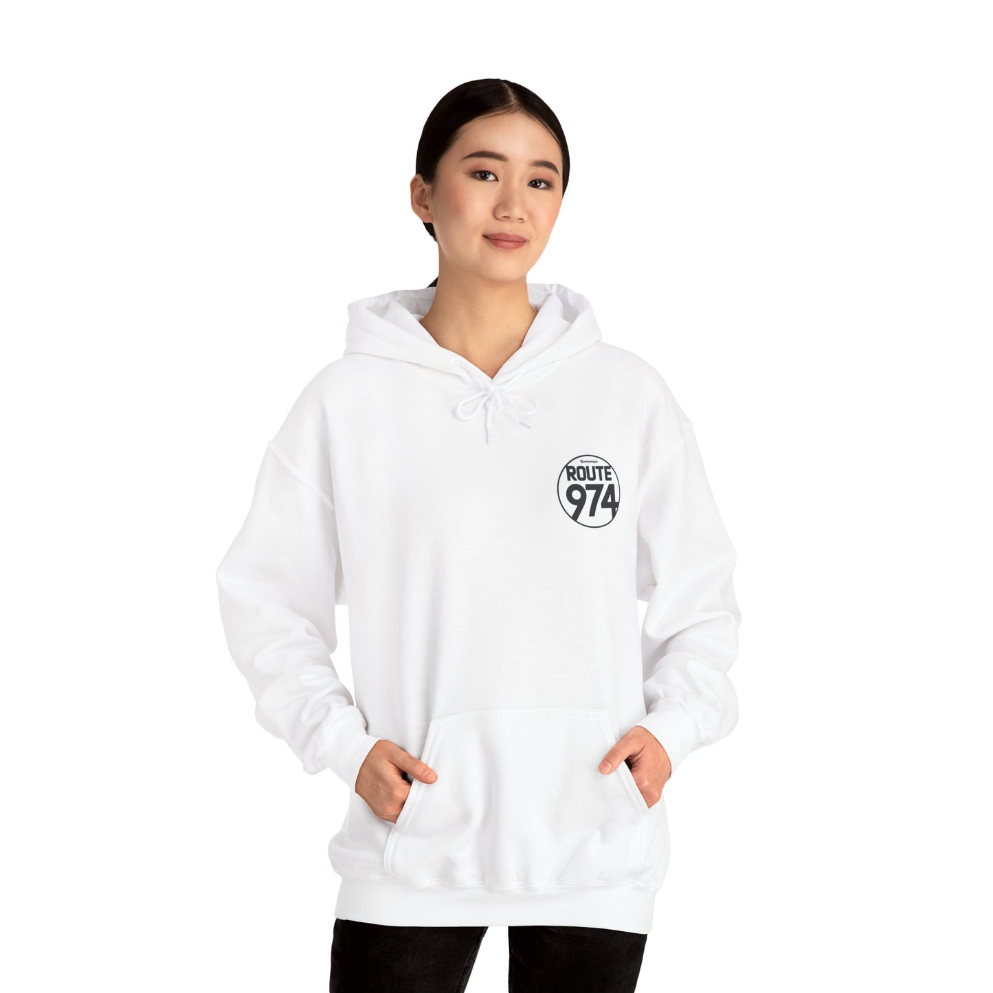 Sweat-Shirt à Capuche Collection " Route 974", Adulte, Homme, Femme, Sportive, Sportif, Décontracté, Classique, Destination La Réunion