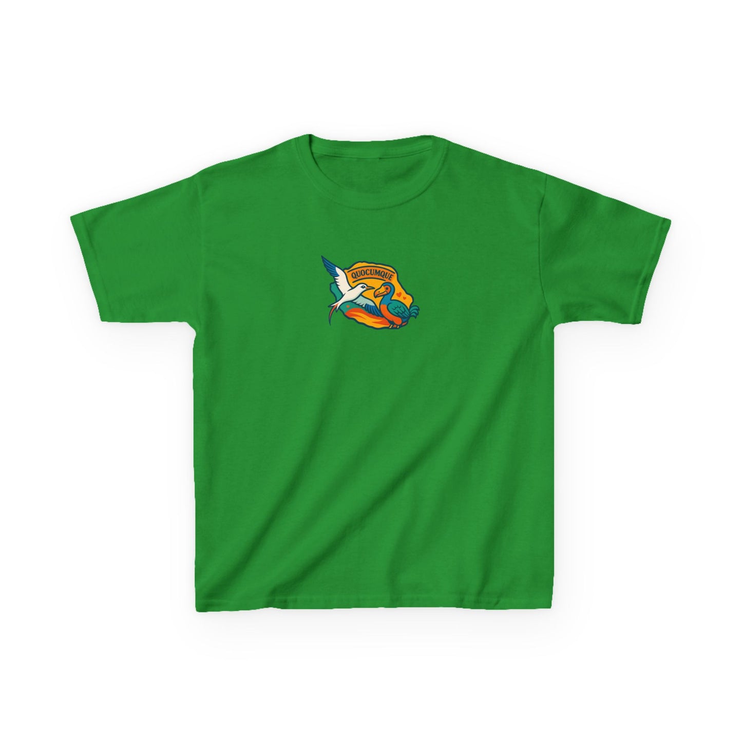 T-shirt Animal "Dodo Paille En Queue" Pour Marmailles, Île de La Réunion, Douceur Coton, Style Unique, Cadeau Parfait, Quocumque, Vêtement Enfant Ado
