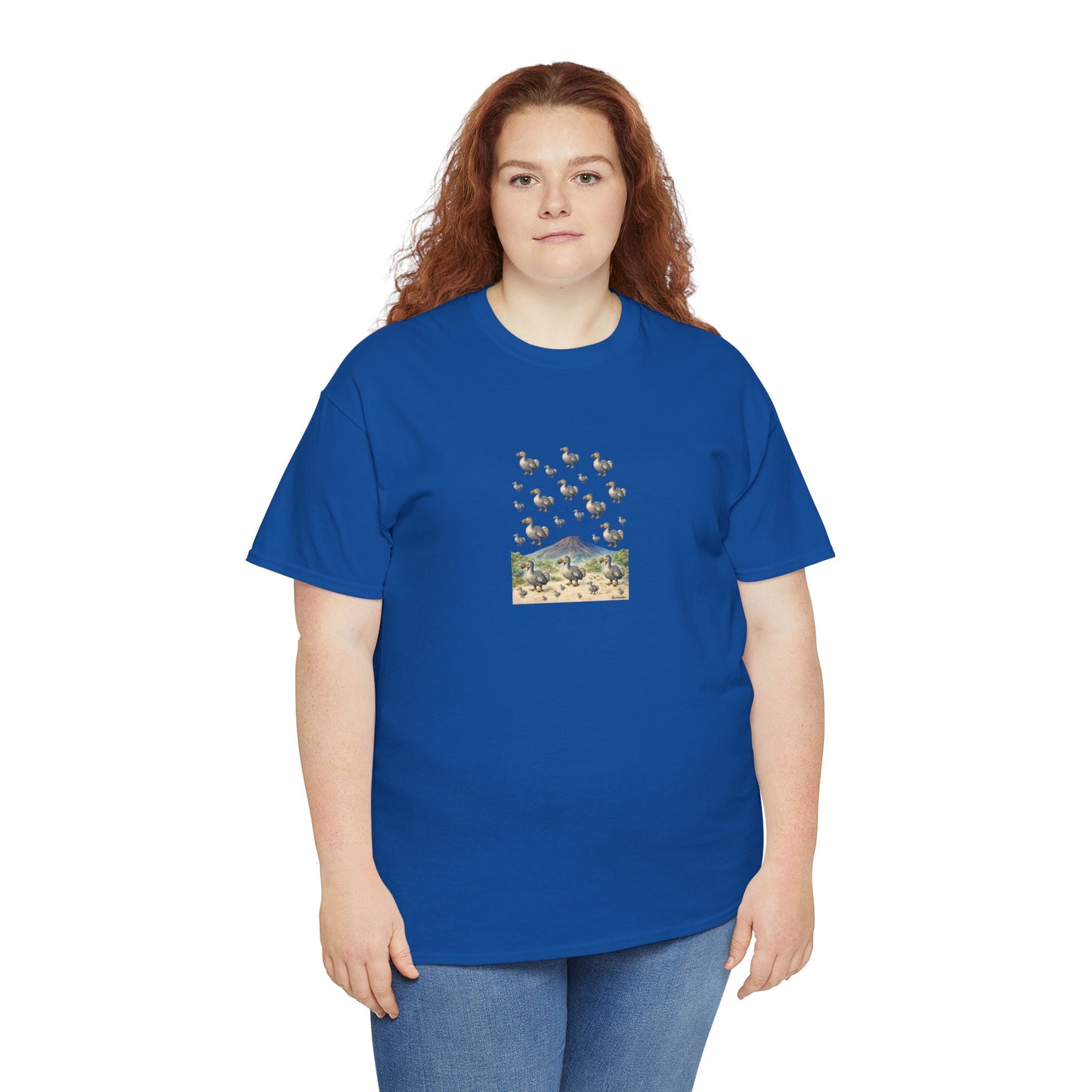 T-shirt "Groupe Dodo ", Île de La Réunion", Confort Coton, Sobre, Elégant, Souvenir Unique, Cadeau, Unisexe, Esprit Voyageur