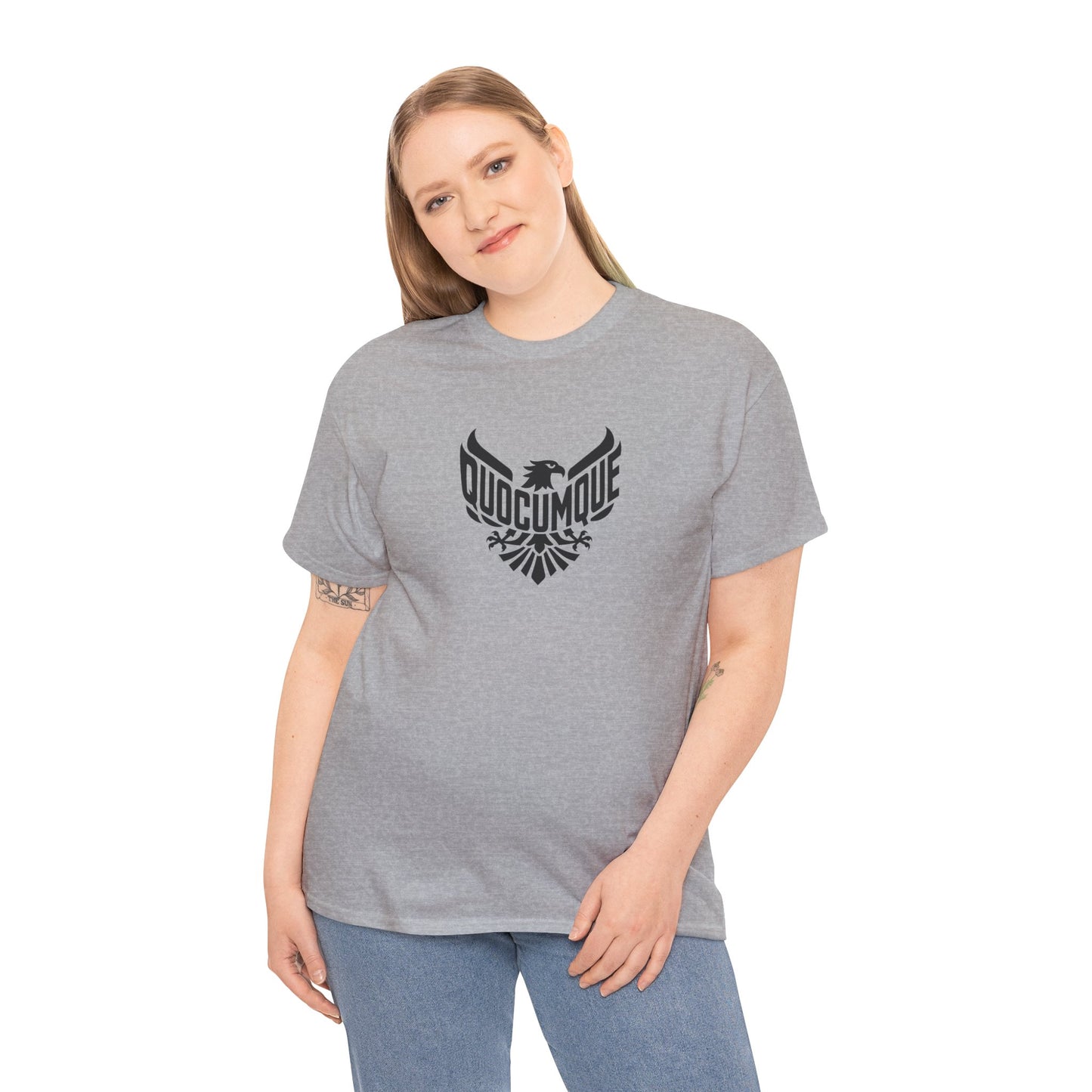 T-shirt Quocumque, Papangue, Aigle, Rapace Local, Confort Coton, Sobre, Elégant, Souvenir Unique, Cadeau, Unisexe, Esprit Voyageur, Adulte, Espace