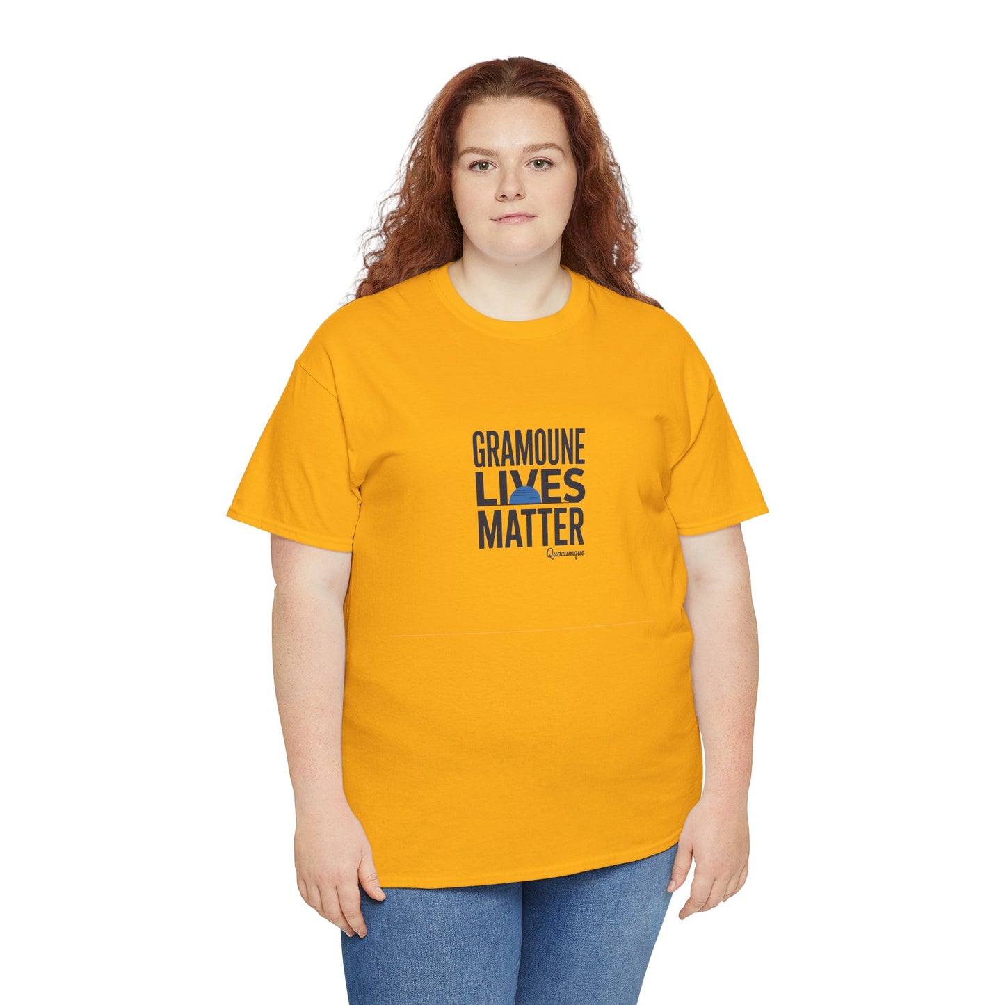 T-shirt "Gramoune", Île de La Réunion, Confort Coton, Sobre, Elégant, Souvenir Unique, Cadeau, Unisexe, Esprit Voyageur