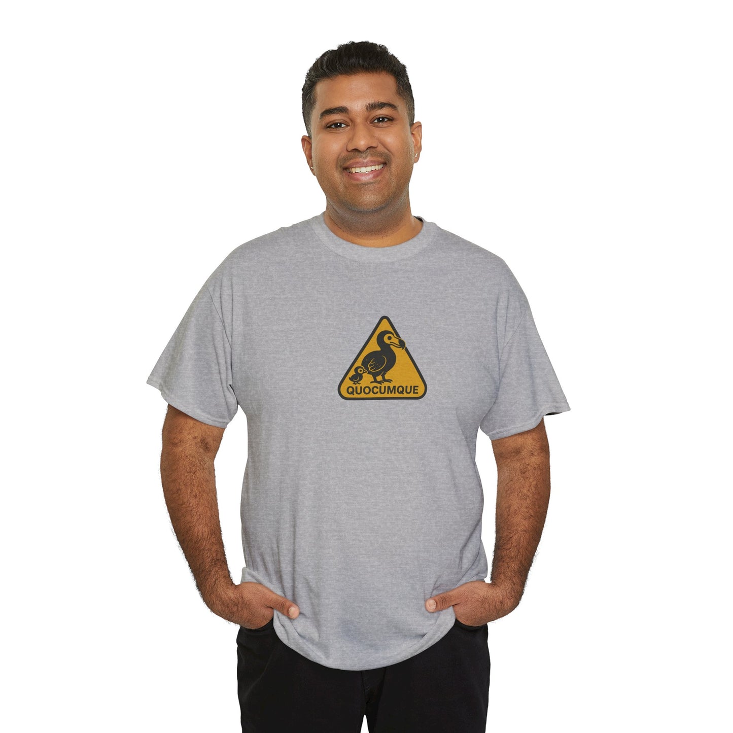 T-shirt Quocumque, "Famille Dodo", Île de La Réunion, Confort Coton, Elégant, Souvenir Unique, Cadeau, Unisexe, Esprit Voyageur, Créole, Bourbon