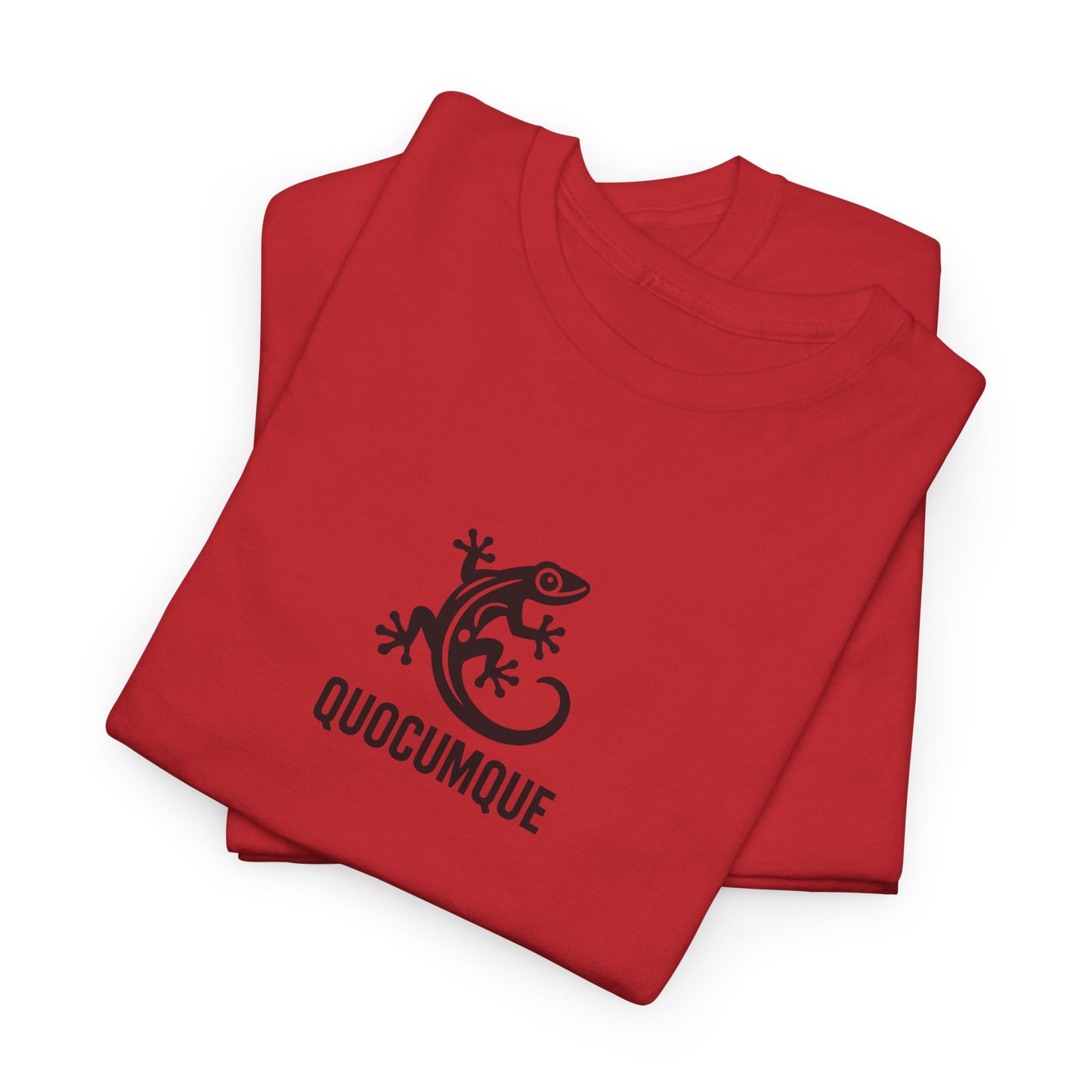 T-shirt Quocumque,"Margouillat", Style Graphique, Île de La Réunion, Confort Coton, Elégant, Souvenir Unique, Cadeau, Unisexe, Esprit Voyageur, Créole, Bourbon