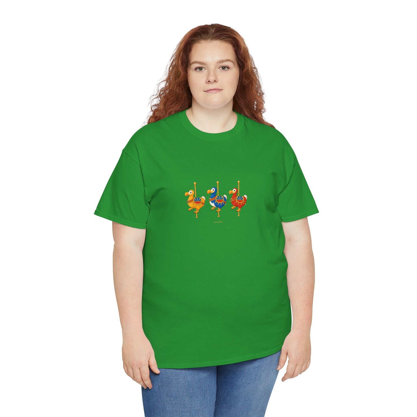 T-shirt Quocumque " Carrousel", Île de La Réunion, Confort Coton, Elégant, Souvenir Unique, Cadeau, Unisexe, Esprit Voyageur, Créole, Bourbon