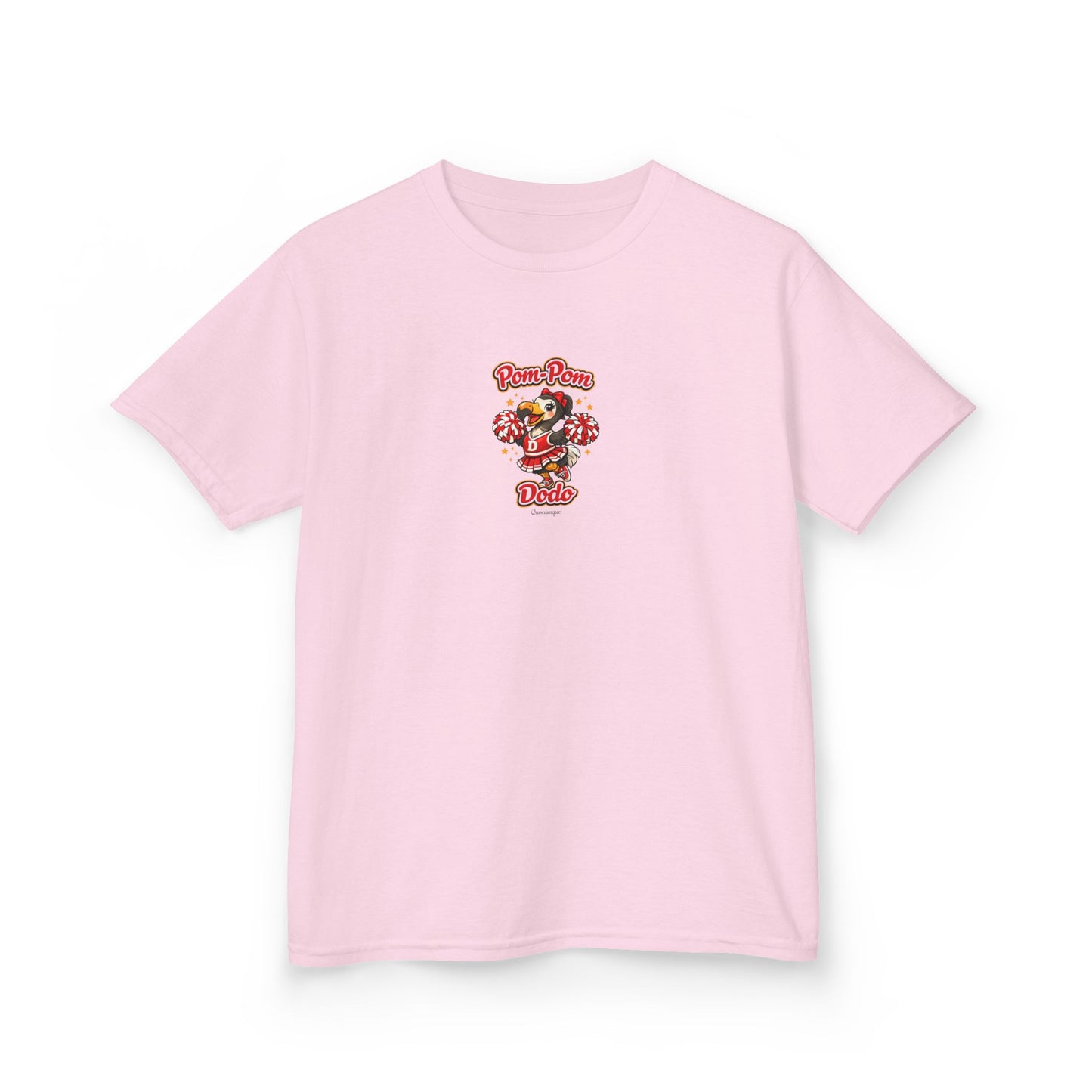 T-shirt "Pom-Pom Dodo", Pour Marmailles, Douceur Coton, Pour les enfants de 5-6 ans( Taille XS), Pour les 7-8 ans( taille S), Pour les 9-10 ans( taille M), Pour les 11-12 ans( taille L), Pour les 13-14 ans( taille XLS)