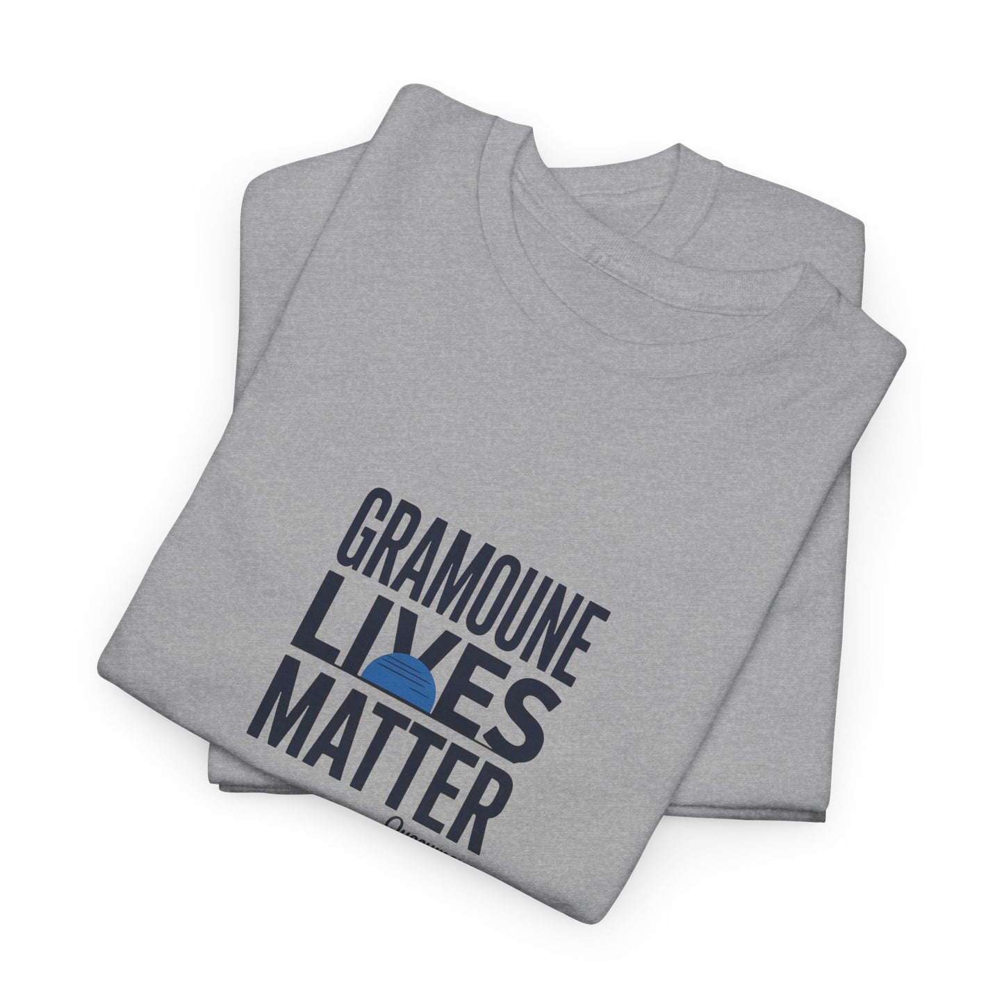 T-shirt "Gramoune", Île de La Réunion, Confort Coton, Sobre, Elégant, Souvenir Unique, Cadeau, Unisexe, Esprit Voyageur