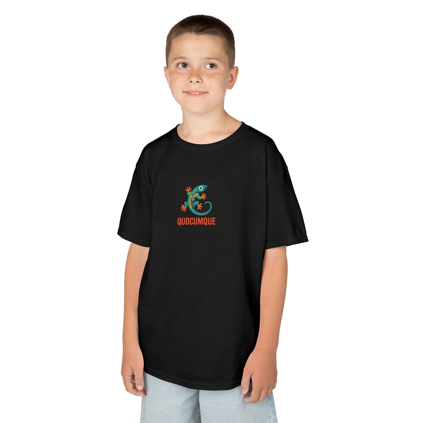 T-shirt Quocumque, "Margouillat", Animal Mascotte Réunion, Douceur Coton, Pour les enfants de 5-6 ans( Taille XS), Pour les 7-8 ans( taille S), Pour les 9-10 ans( taille M), Pour les 11-12 ans( taille L), Pour les 13-14 ans( taille XLS)
