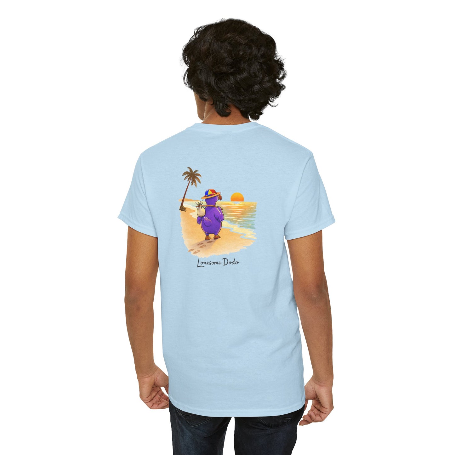 Copy of T-shirt "Île de La Réunion", Confort Coton, Sobre, Elégant, Souvenir Unique, Cadeau, Unisexe, Esprit Voyageur, Adulte