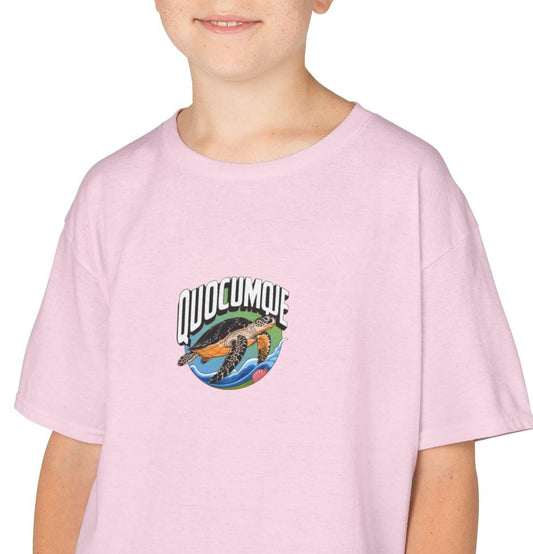 T-shirt Quocumque, Tortue Marine, Douceur Coton,  Pour les enfants de 5-6 ans( Taille XS), Pour les 7-8 ans( taille S), Pour les 9-10 ans( taille M), Pour les 11-12 ans( taille L), Pour les 13-14 ans(taille XL)
