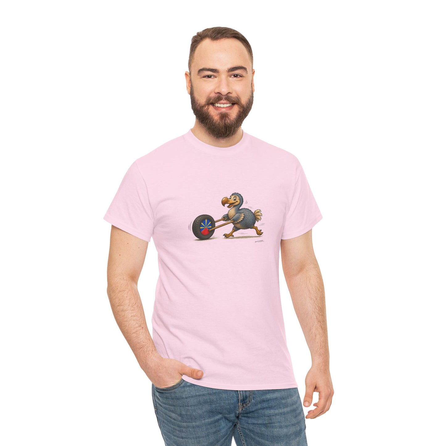 T-shirt Quocumque, "La Roue", Île de La Réunion, Confort Coton, Elégant, Souvenir Unique, Cadeau, Unisexe, Esprit Voyageur, Créole, Bourbon