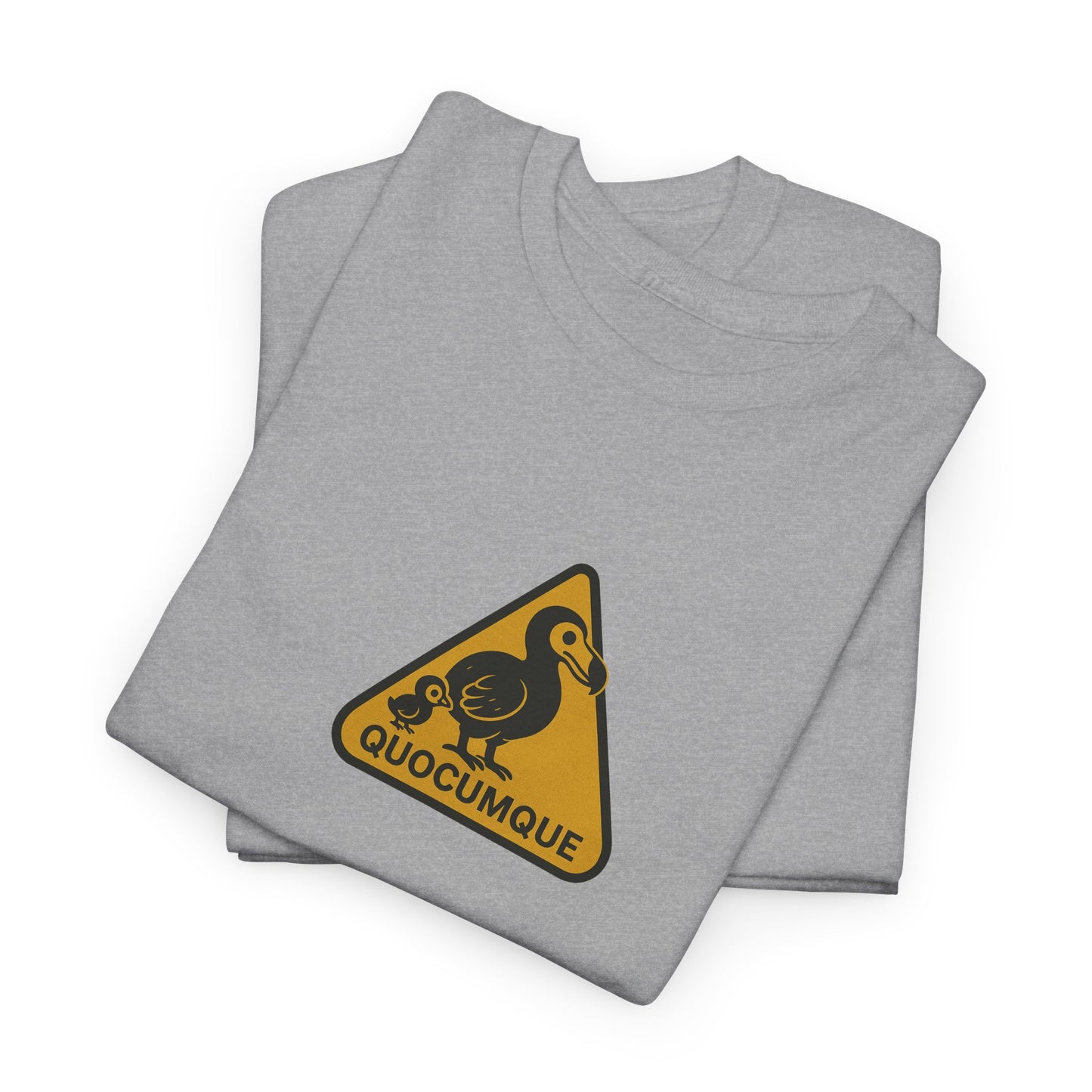 T-shirt Quocumque, "Famille Dodo", Île de La Réunion, Confort Coton, Elégant, Souvenir Unique, Cadeau, Unisexe, Esprit Voyageur, Créole, Bourbon