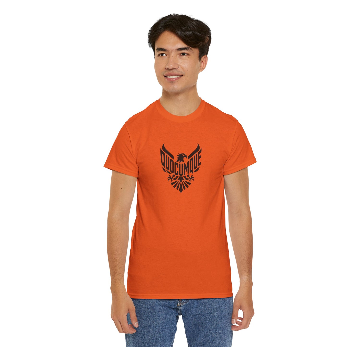 T-shirt Quocumque, Papangue, Aigle, Rapace Local, Confort Coton, Sobre, Elégant, Souvenir Unique, Cadeau, Unisexe, Esprit Voyageur, Adulte, Espace
