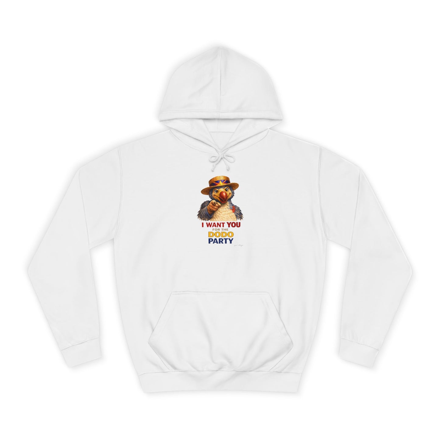 Sweat à Capuche Quocumque " Dodo Party" pour Adulte, Hoodie, Unisexe, Élégance, Sobriété, Homme, Femme, Animal Totem