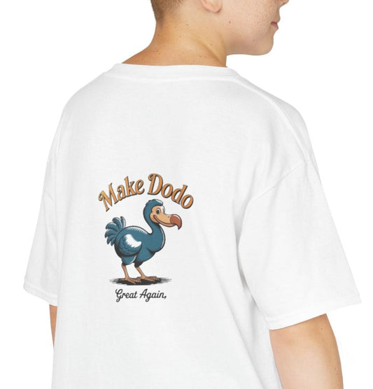 T-shirt "Make Dodo Great Again", Île de La Réunion, Douceur Coton, Style Unique, Cadeau Parfait, Vêtement Enfant,  Jeunes Adolescents