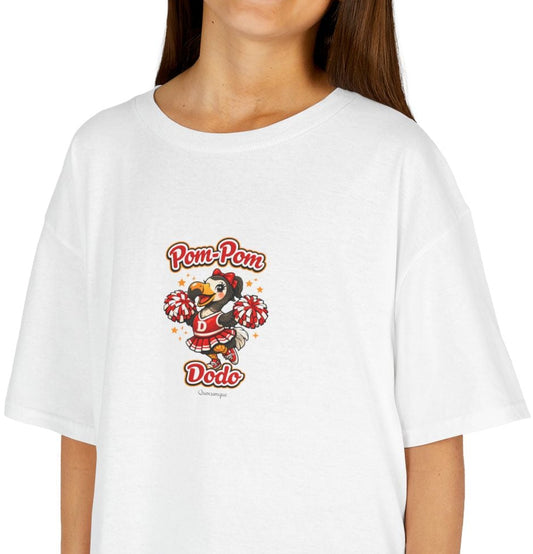 T-shirt "Pom-Pom Dodo", Pour Marmailles, Douceur Coton, Pour les enfants de 5-6 ans( Taille XS), Pour les 7-8 ans( taille S), Pour les 9-10 ans( taille M), Pour les 11-12 ans( taille L), Pour les 13-14 ans( taille XLS)