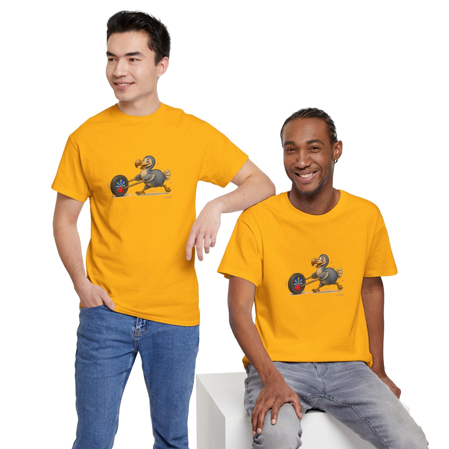 T-shirt Quocumque, "La Roue", Île de La Réunion, Confort Coton, Elégant, Souvenir Unique, Cadeau, Unisexe, Esprit Voyageur, Créole, Bourbon