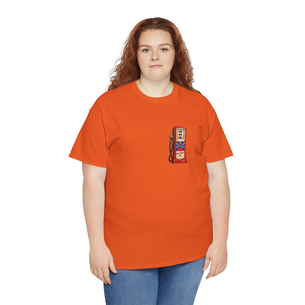 T-shirt Quocumque, "Station Essence", Discret, Île de La Réunion, Confort Coton, Elégant, Souvenir Unique, Cadeau, Unisexe, Esprit Voyageur, Créole, Bourbon