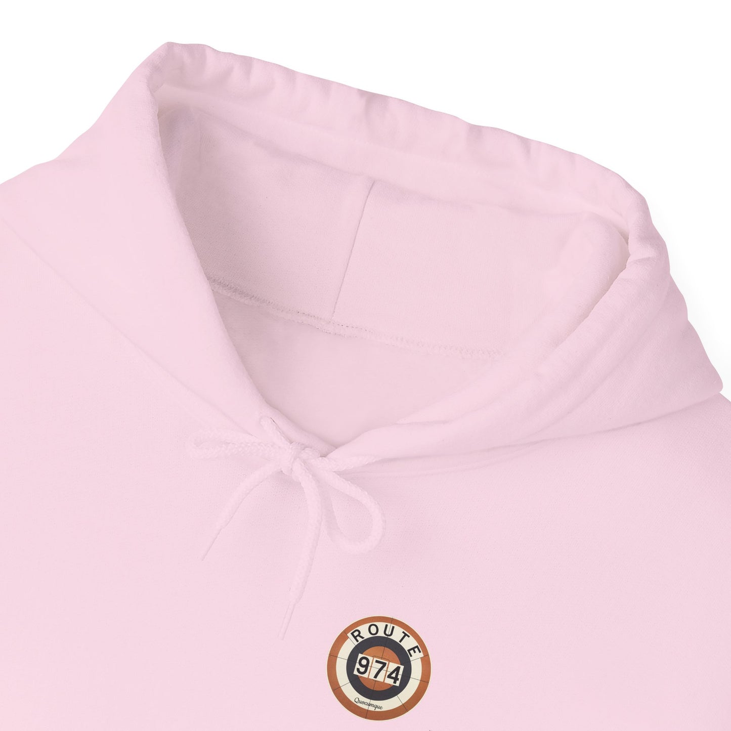 Sweat-Shirt à Capuche Collection " Route 974", Exotisme, Adulte, Homme, Femme, Sportive, Sportif, Décontracté, Classique, Destination La Réunion