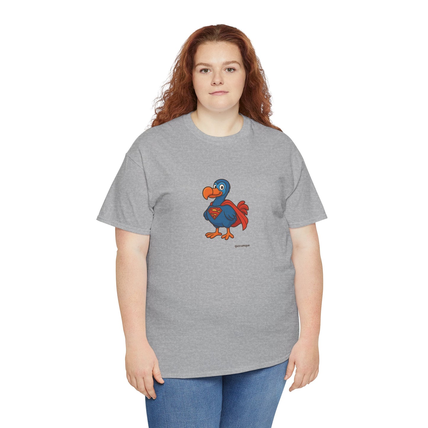 T-shirt Quocumque, " Super Dodo ", Confort, Souvenir Unique, Cadeau, Unisexe, Délicatesse, Homme, Femme, Adulte, Sportif, Liberté, Détente