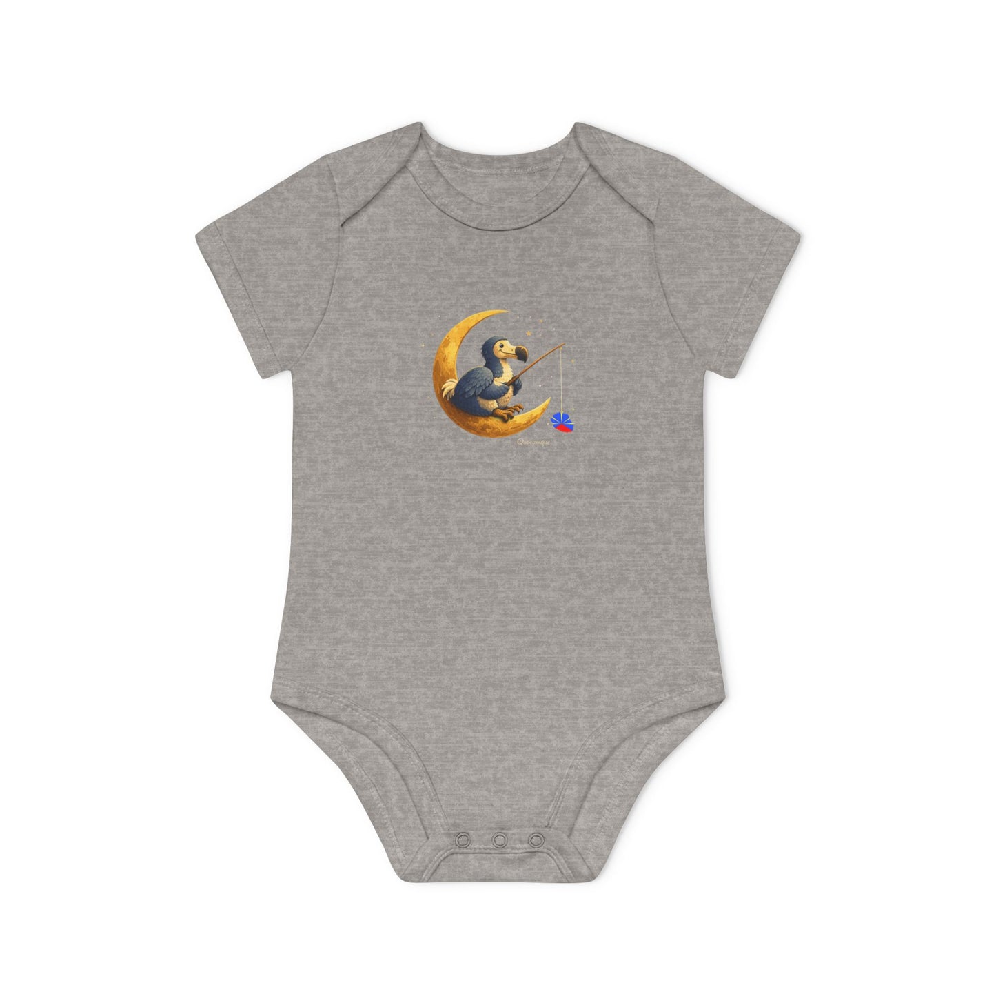 Body Bébé "Dodo Lune", Île de La Réunion, Douceur Coton, Cadeau Naissance,  Confort Coton Bio, Style Unique, Cadeau Parfait