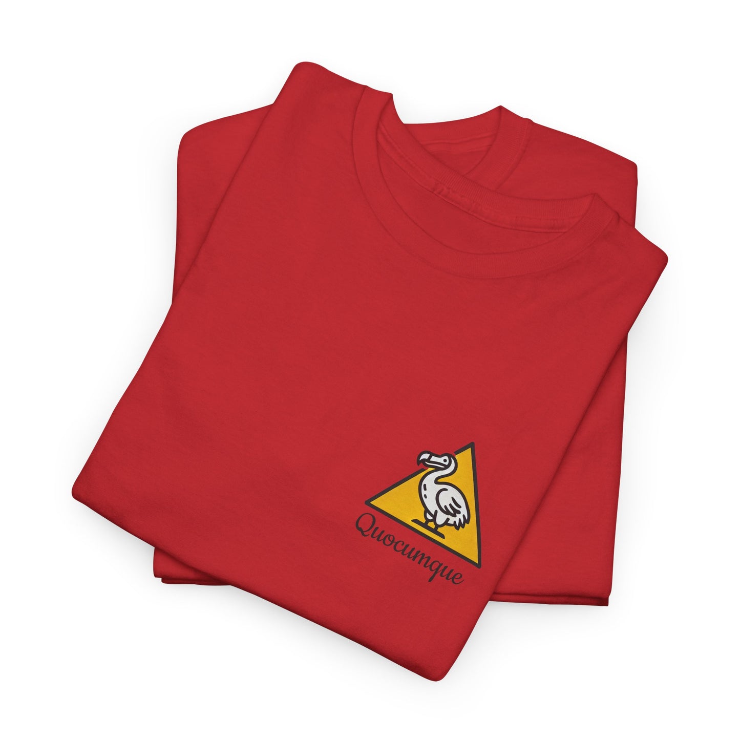 T-shirt Quocumque, "Dodo", Île de La Réunion, Poissons, Confort Coton, Elégant, Souvenir Unique, Cadeau, Unisexe, Esprit Voyageur, Créole, Bourbon