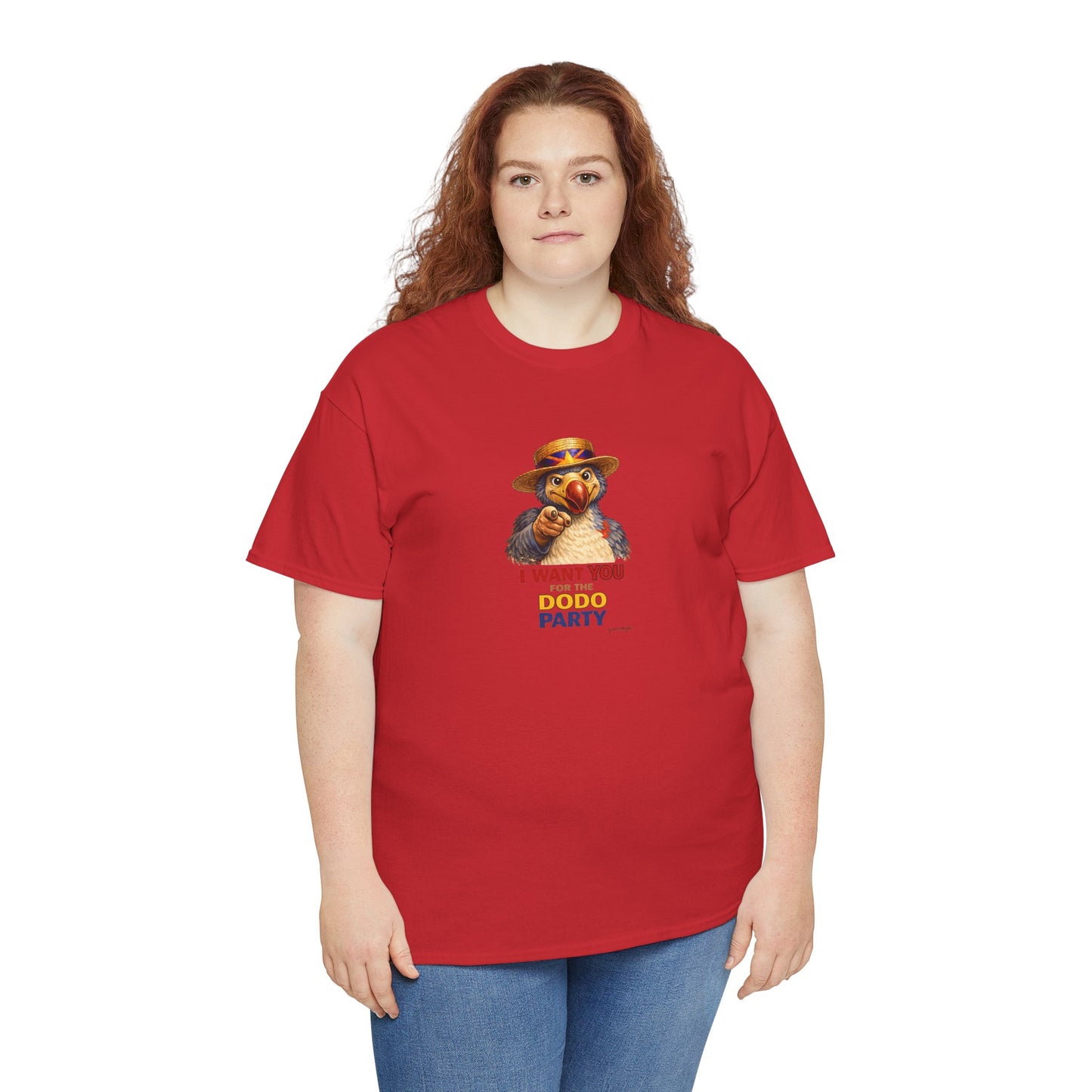 T-shirt Quocumque, " Dodo Party", Confort, Souvenir Unique, Cadeau, Unisexe, Délicatesse, Homme, Femme, Adulte, Sportif, Liberté, Détente