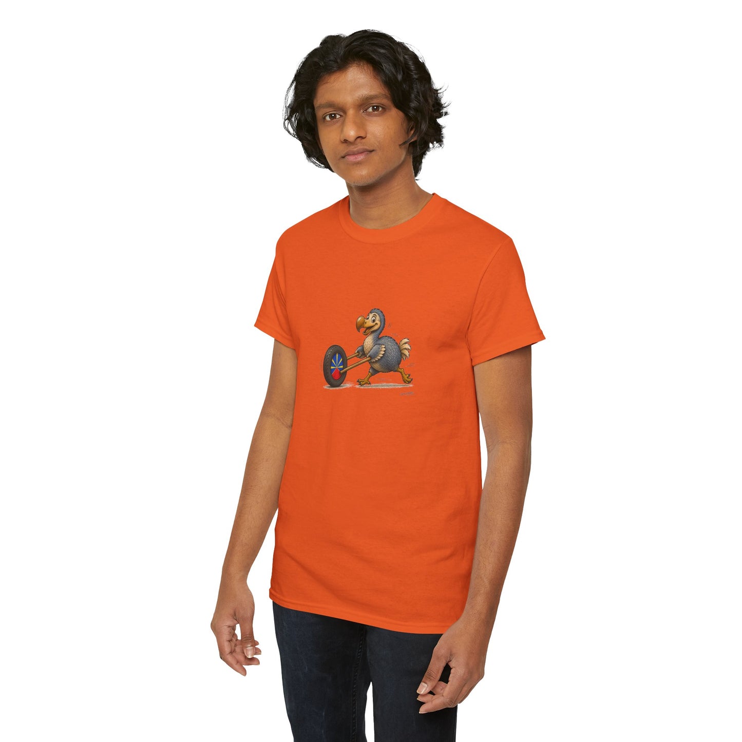 T-shirt Quocumque, "La Roue", Île de La Réunion, Confort Coton, Elégant, Souvenir Unique, Cadeau, Unisexe, Esprit Voyageur, Créole, Bourbon