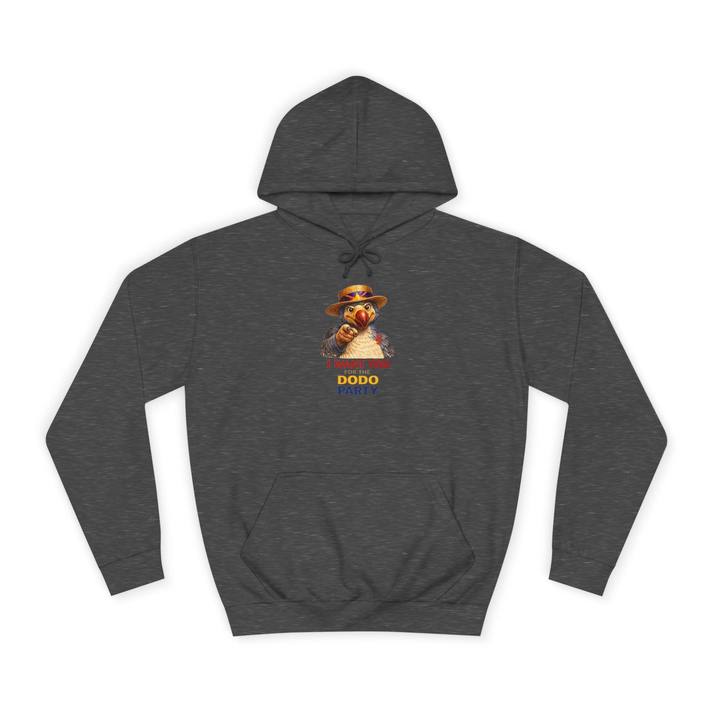 Sweat à Capuche Quocumque " Dodo Party" pour Adulte, Hoodie, Unisexe, Élégance, Sobriété, Homme, Femme, Animal Totem