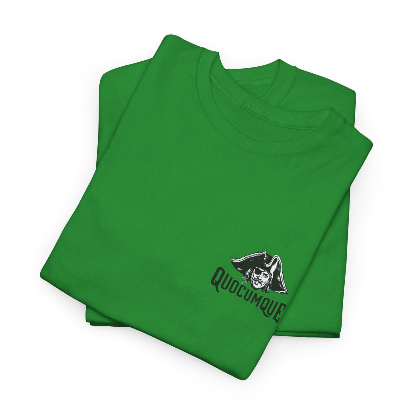 T-shirt Quocumque  "Pirate ", La Réunion, Confort Coton, Sobre, Elégant, Unique, Cadeau, Unisexe, Esprit Voyageur, pour adulte, Homme, Femme