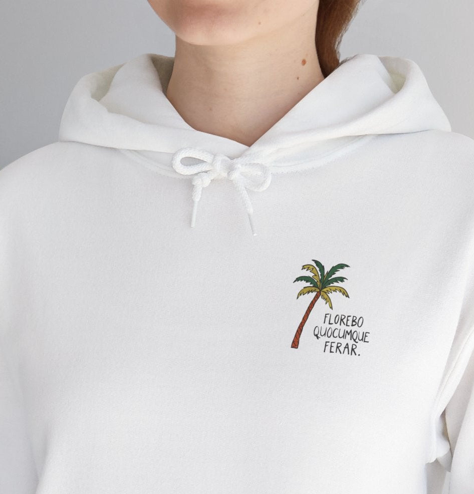 Sweat-Shirt à Capuche Collection " Florebo Quocumque Ferar", Adulte, Homme, Femme, Sportive, Sportif, Décontracté, Classique, La Réunion