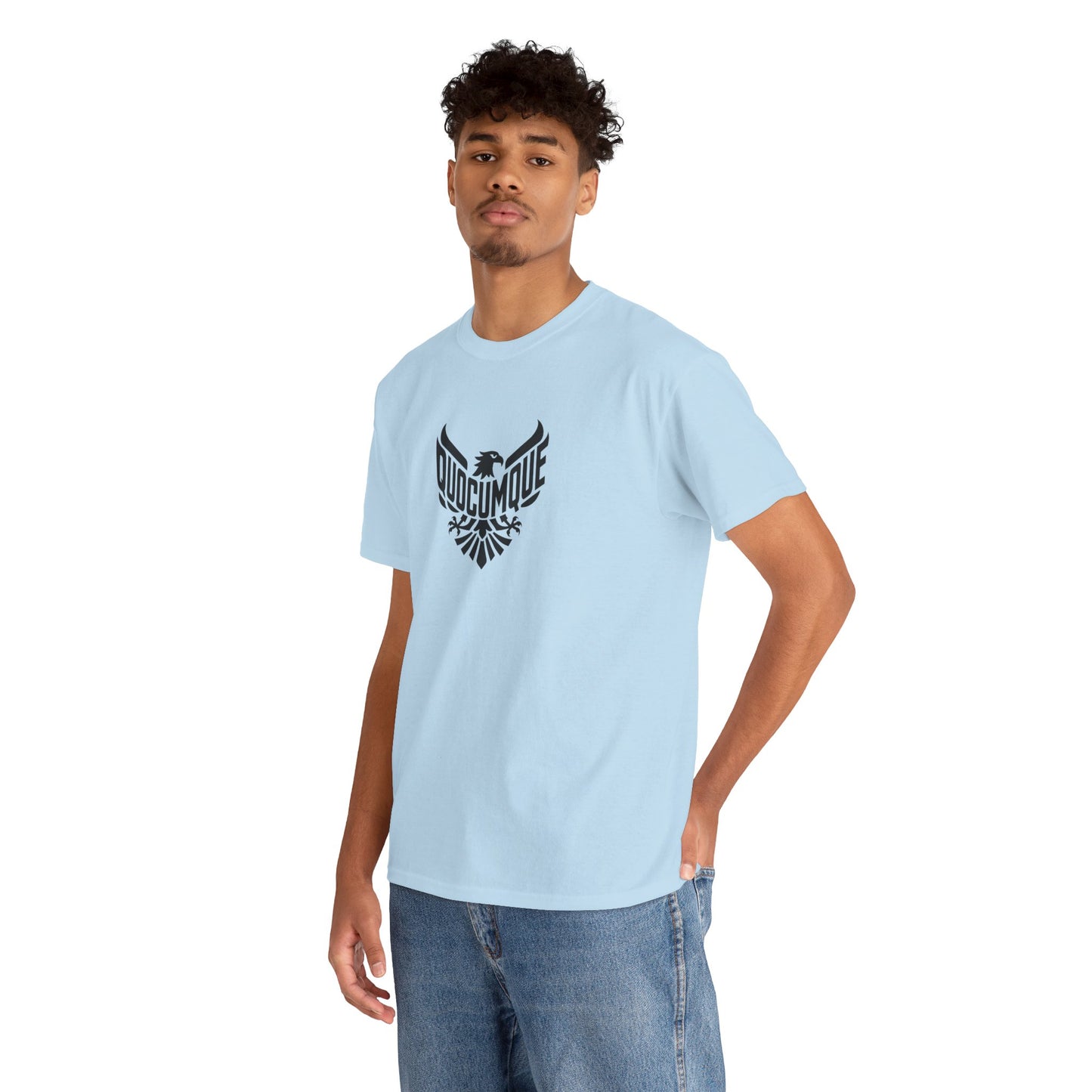 T-shirt Quocumque, Papangue, Aigle, Rapace Local, Confort Coton, Sobre, Elégant, Souvenir Unique, Cadeau, Unisexe, Esprit Voyageur, Adulte, Espace