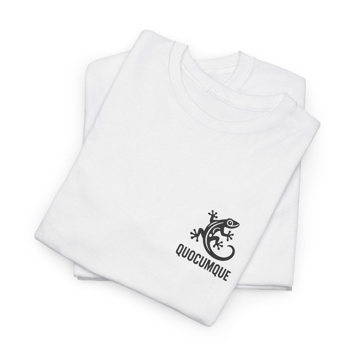 T-shirt Quocumque,"Margouillat", Discret, Style Graphique, Île de La Réunion, Confort Coton, Elégant, Souvenir Unique, Cadeau, Unisexe, Esprit Voyageur, Créole, Bourbon