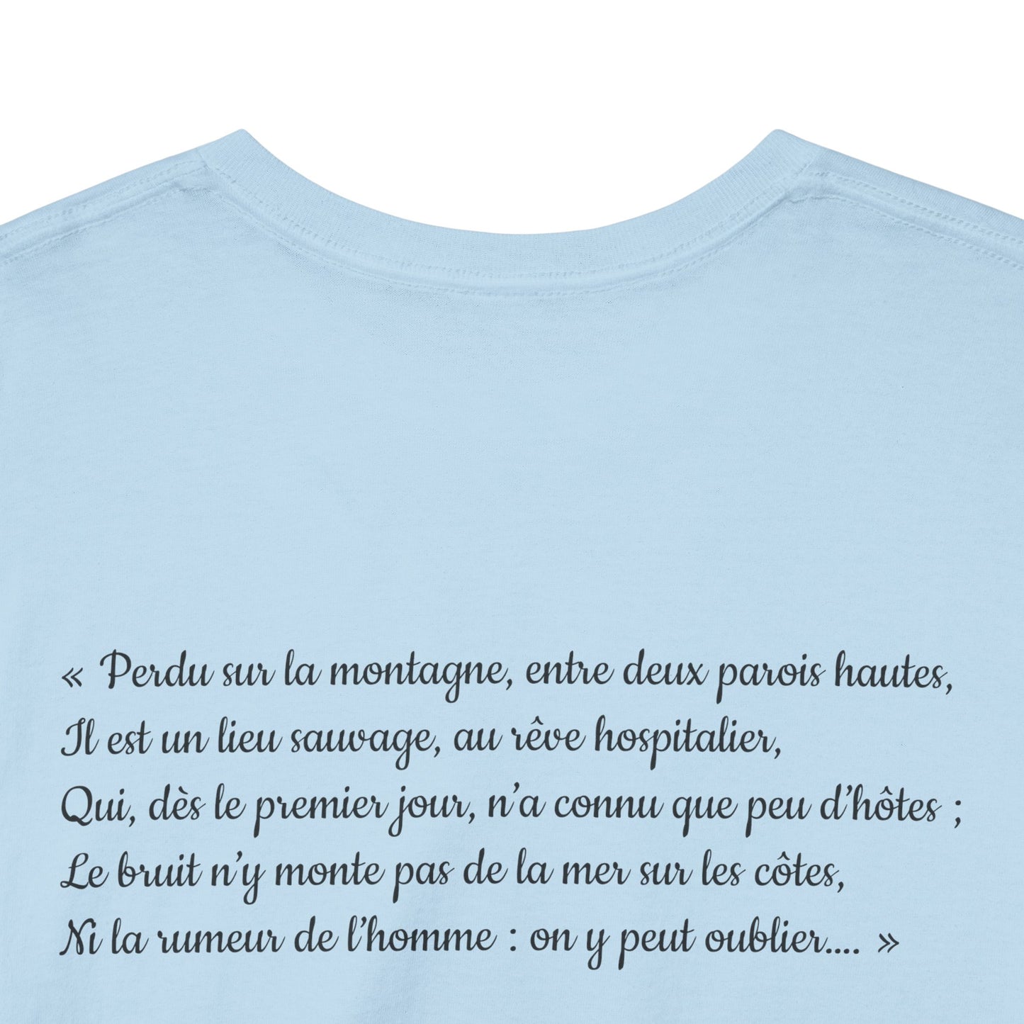 T-shirt Quocumque, Artiste, Plume Noire, Le Bernica, Confort Coton, Souvenir Unique, Cadeau, Unisexe, Délicatesse, Homme, Femme, Adulte, Poésie, Liberté