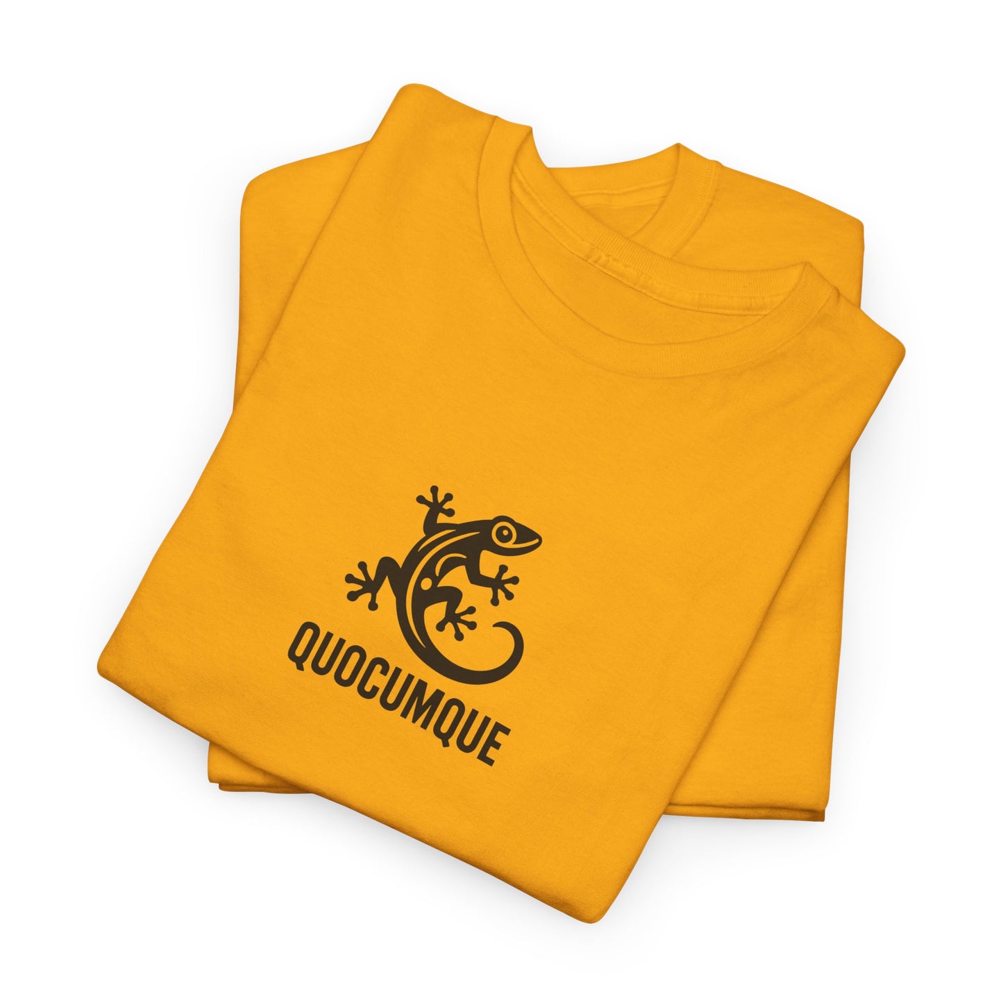 T-shirt Quocumque,"Margouillat", Style Graphique, Île de La Réunion, Confort Coton, Elégant, Souvenir Unique, Cadeau, Unisexe, Esprit Voyageur, Créole, Bourbon