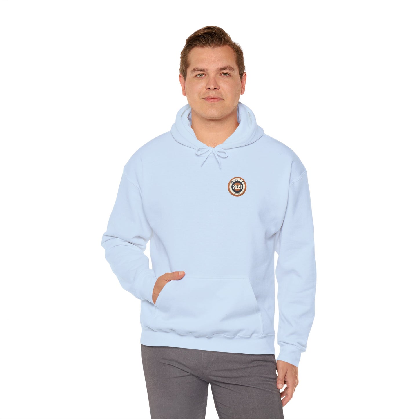 Sweat-Shirt à Capuche Collection " Route 974", Exotisme, Adulte, Homme, Femme, Sportive, Sportif, Décontracté, Classique, Destination La Réunion