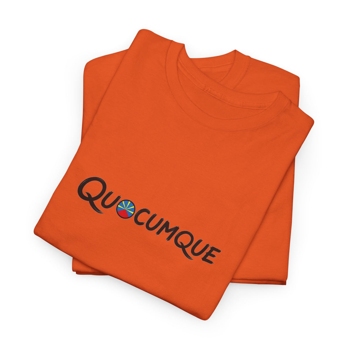 T-shirt Quocumque, Île de La Réunion, Confort Coton, Elégant, Souvenir Unique, Cadeau, Unisexe, Esprit Voyageur, Créole, Bourbon