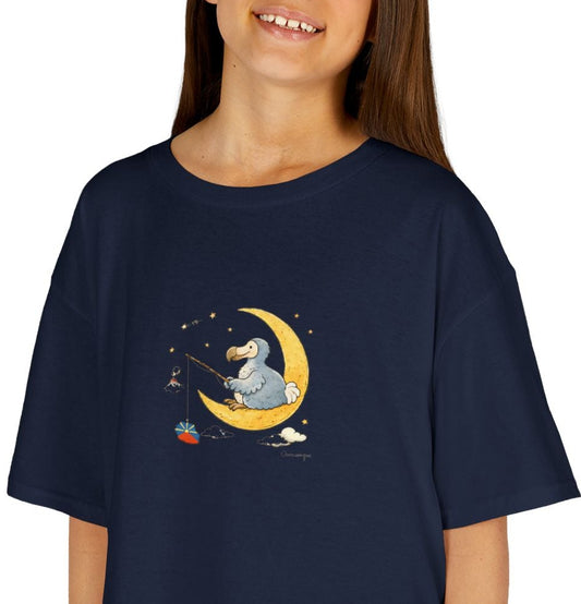 T-shirt " Dodo Lune ", Pour Marmailles, Douceur Coton, Pour les enfants de 5-6 ans( Taille XS), Pour les 7-8 ans( taille S), Pour les 9-10 ans( taille M), Pour les 11-12 ans( taille L), Pour...