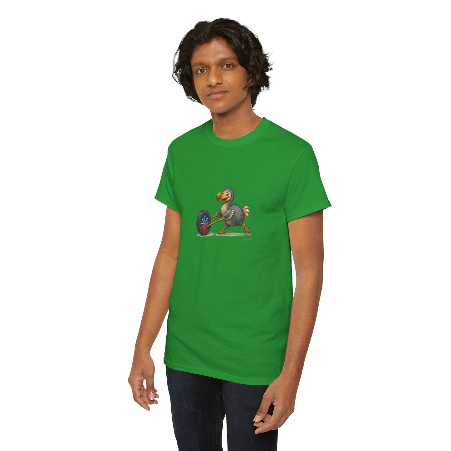 T-shirt Quocumque, "La Roue", Île de La Réunion, Confort Coton, Elégant, Souvenir Unique, Cadeau, Unisexe, Esprit Voyageur, Créole, Bourbon