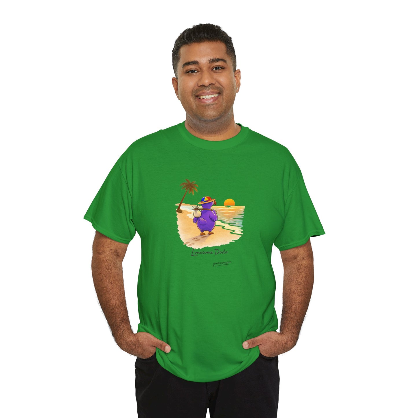 Copy of T-shirt "Lonesome Dodo", Confort Coton, Sobre, Elégant, Souvenir Unique, Cadeau, Unisexe, Esprit Voyageur, Adulte
