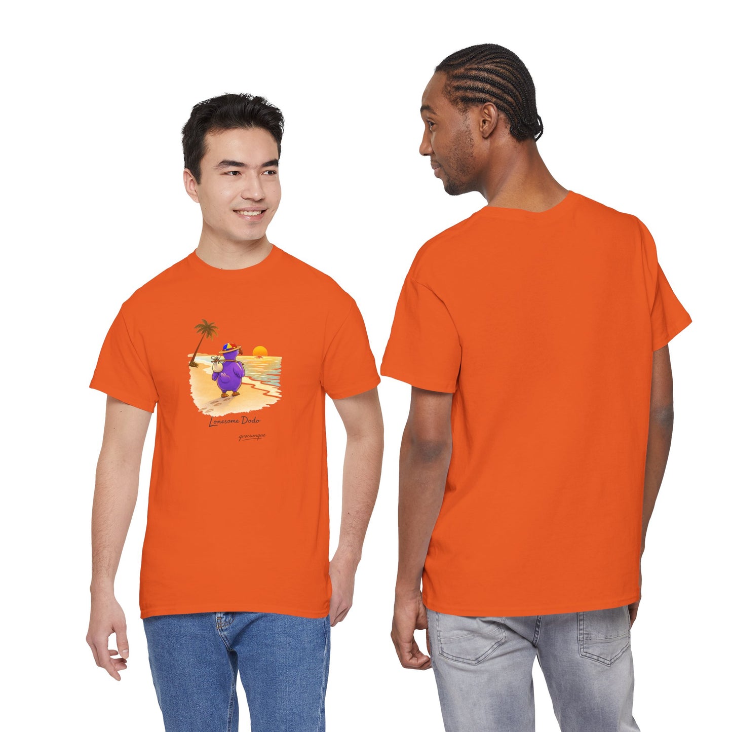 Copy of T-shirt "Lonesome Dodo", Confort Coton, Sobre, Elégant, Souvenir Unique, Cadeau, Unisexe, Esprit Voyageur, Adulte